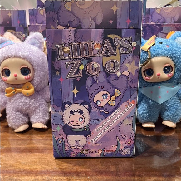 Liila’s Zoo Plush Animal Keychains Pendant Full Set - Picture 2 of 10